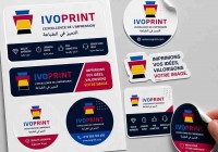 étiquette autocollant